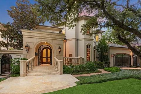 Bellaire custom home exterior — Houston TX