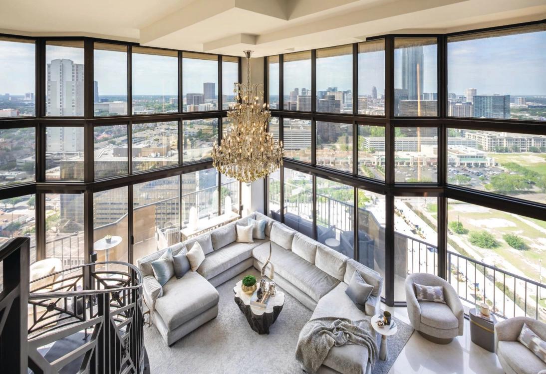 Galleria Area home facade — Houston TX