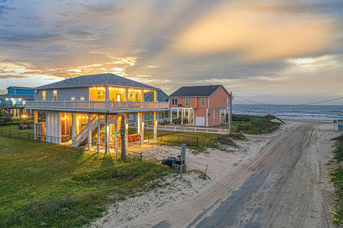 Galveston home facade — Houston TX