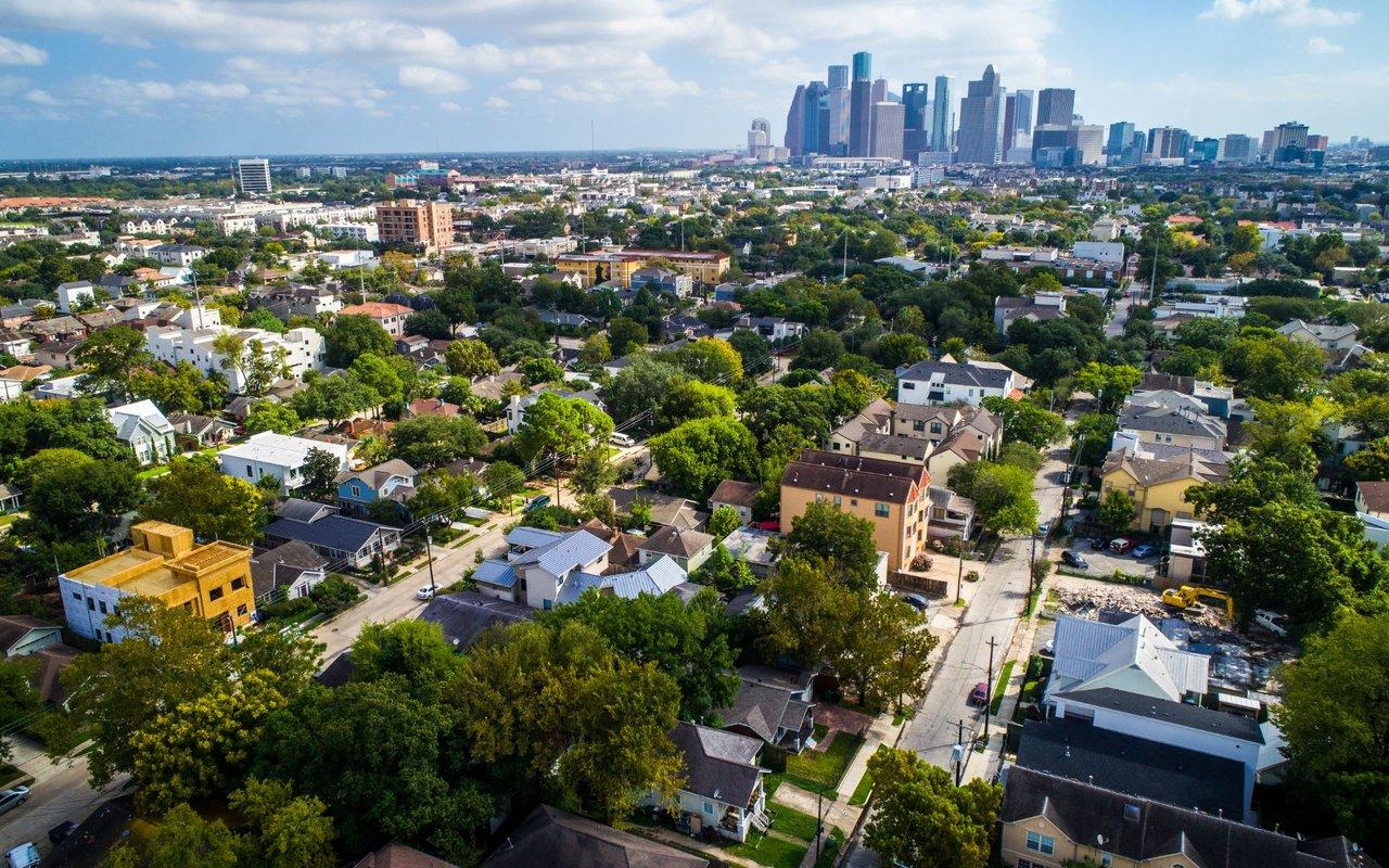 Houston Heights luxury home exterior — Houston TX