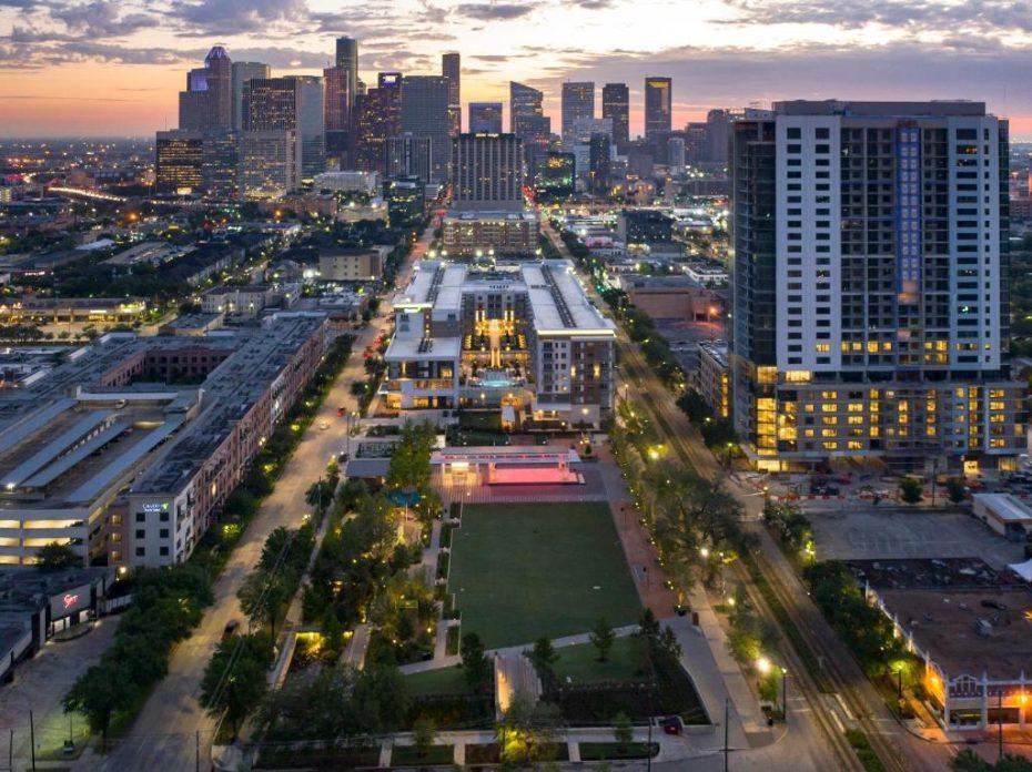 Midtown Houston home facade — Houston TX
