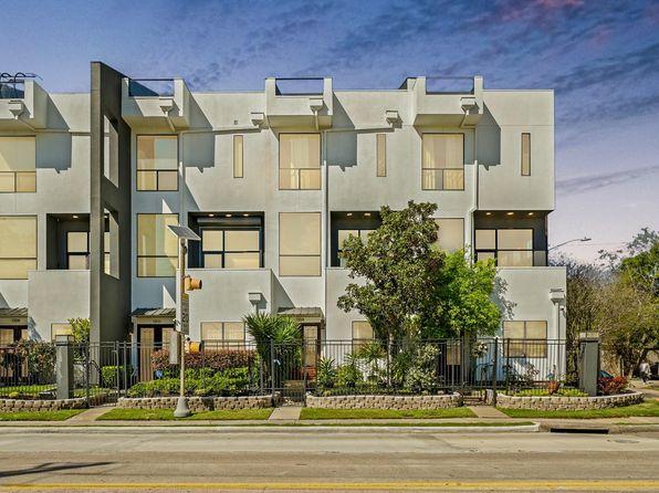 Montrose neighborhood streetscape — Houston TX
