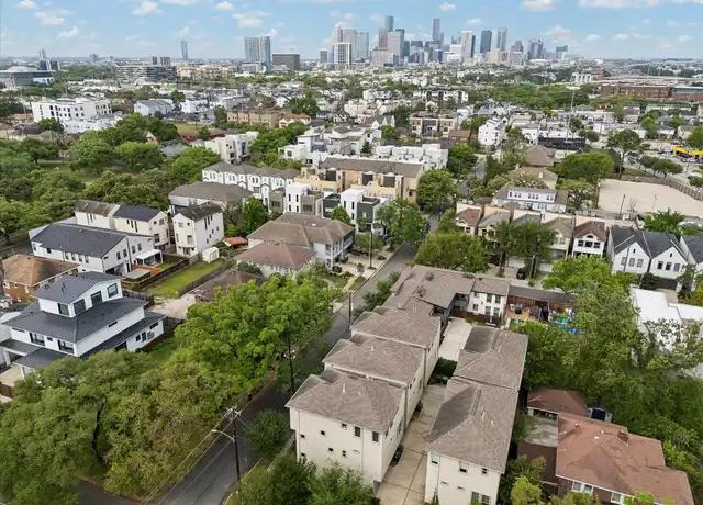 Museum District neighborhood architecture — Houston TX