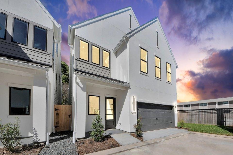 Spring Branch residential street view — Houston TX